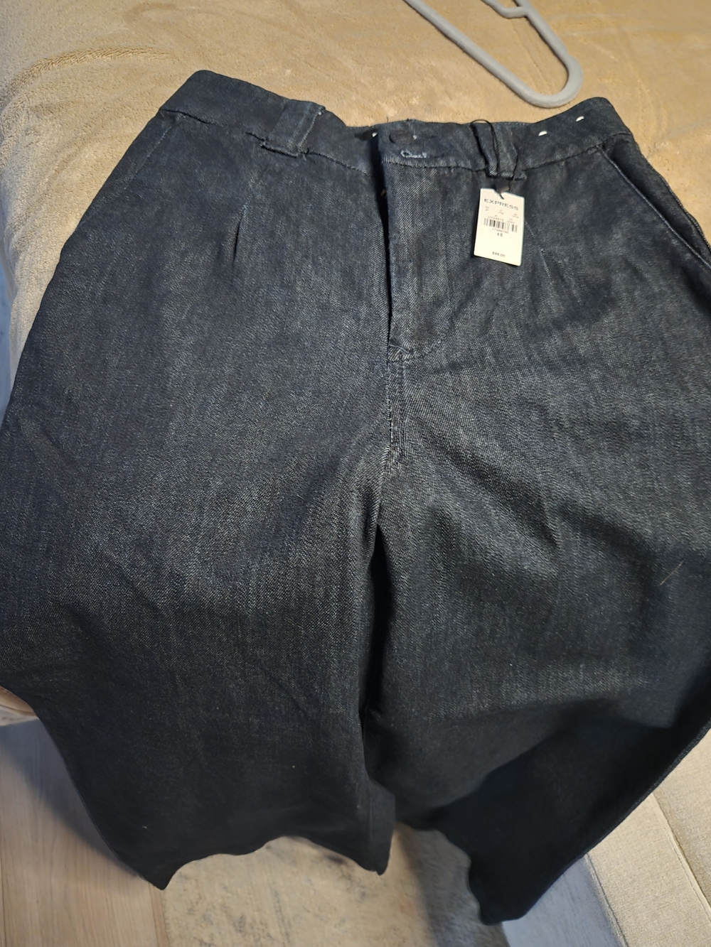 Express Dark Indigo Denim Pants with Tag